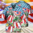 Tractor Independence Day US Flag Apparel