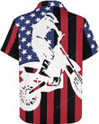 Motocross Dirt Bike Supercross USA Flag Apparel