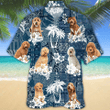 Goldendoodle Tropical Tribal Hawaiian Shirt