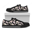 Floral Shoes, Orchid Low Top Shoes