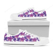 Floral Shoes, Orchid Low Top Shoes
