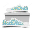 Floral Shoes, Daisy Low Top Shoes