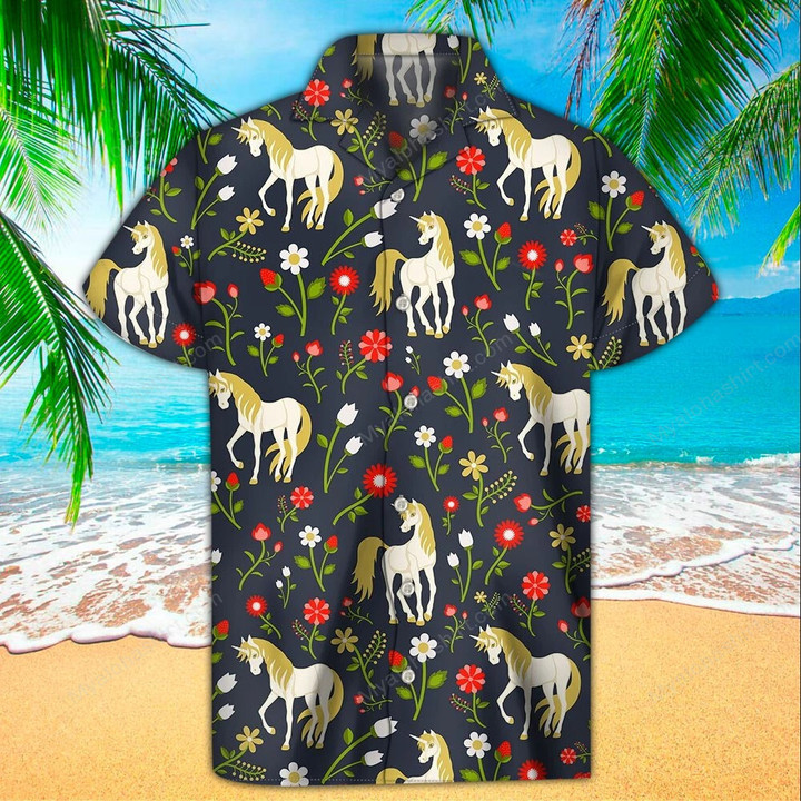 Unicorn Shirt, Unicorn Hawaiian Shirt For Unicorn Lovers