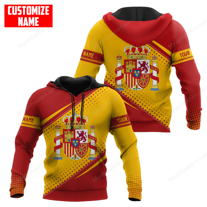 Personalized Spain Apparel Gift Ideas