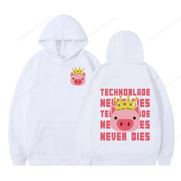 Technoblade Never Dies Pig Apparel