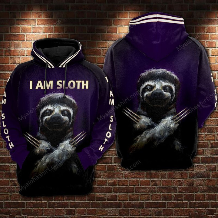 I Am Sloth Claws Sloth Apparel