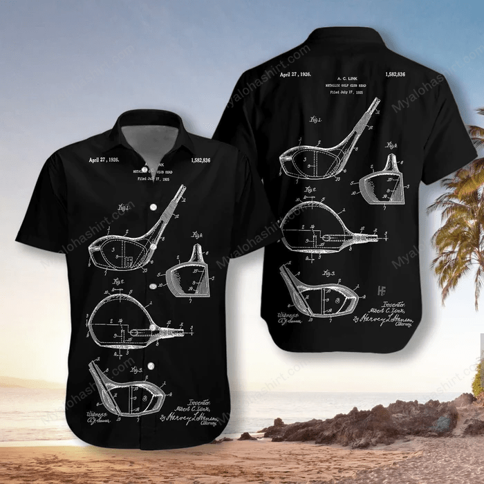 Golf Hawaiian Shirt, Gift For Golf Lovers