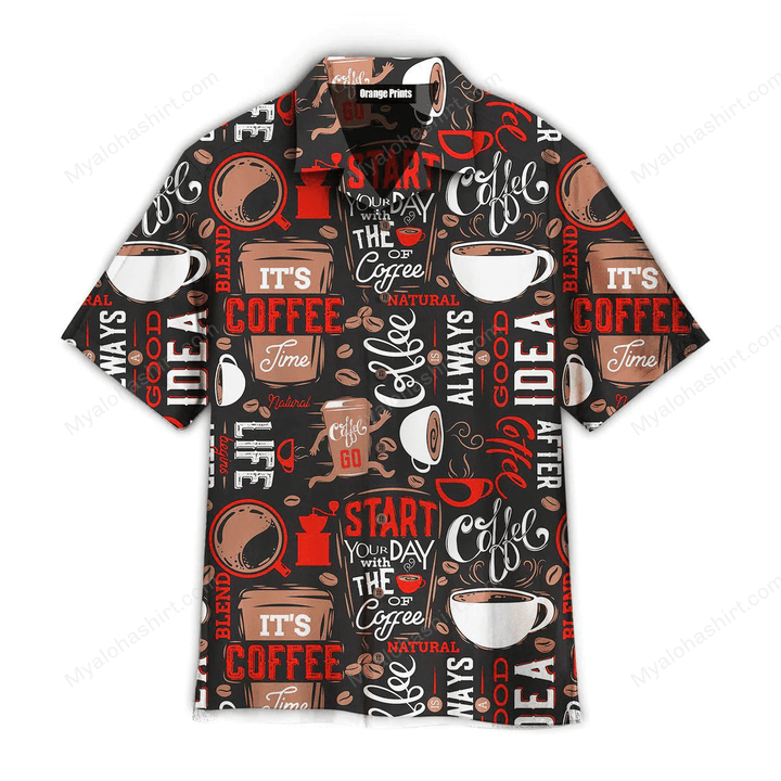 Coffee Cup Hawaiian Shirt Gift Ideas