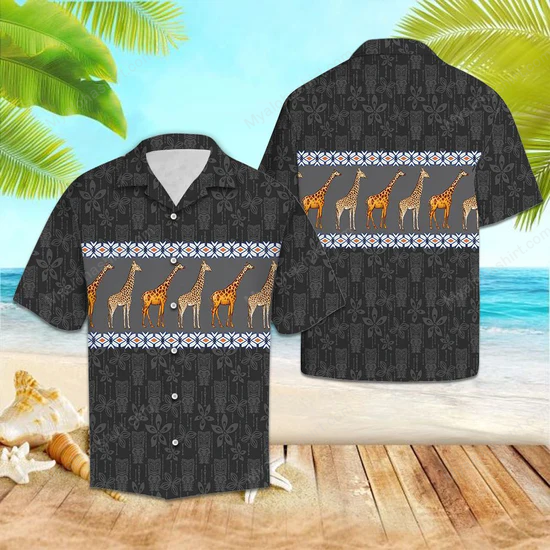 Giraffe Hawaiian Shirt Gift Ideas