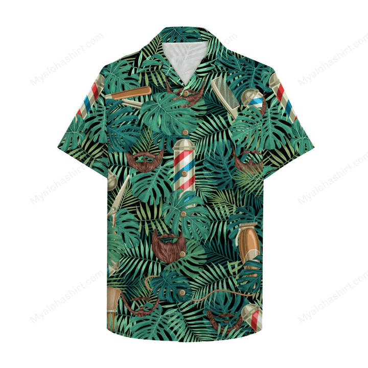 Barber Tropical Hawaiian Shirt
