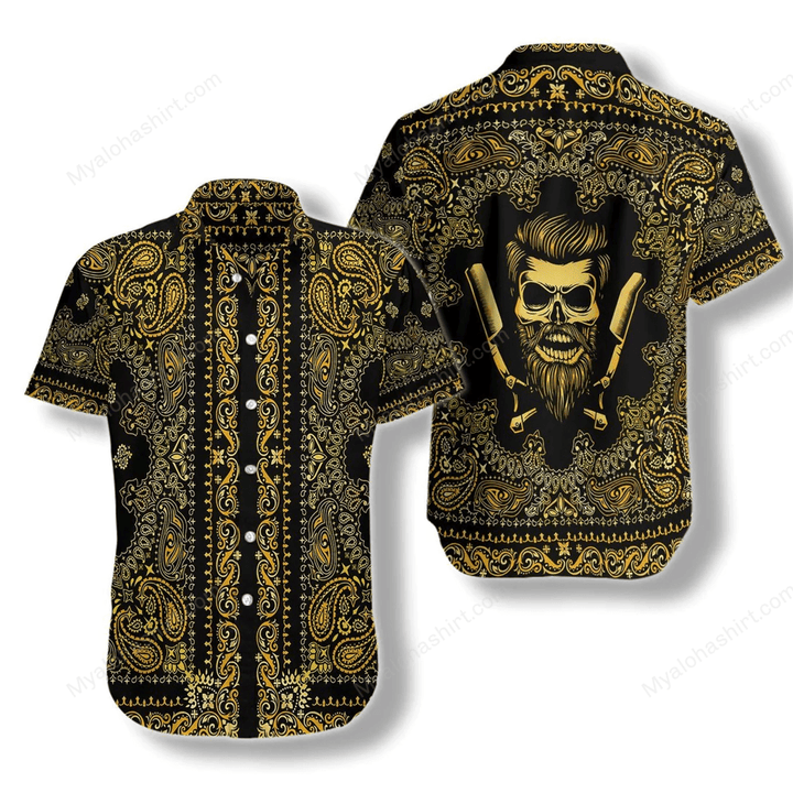 Barber Hawaiian Shirt Gift Idea