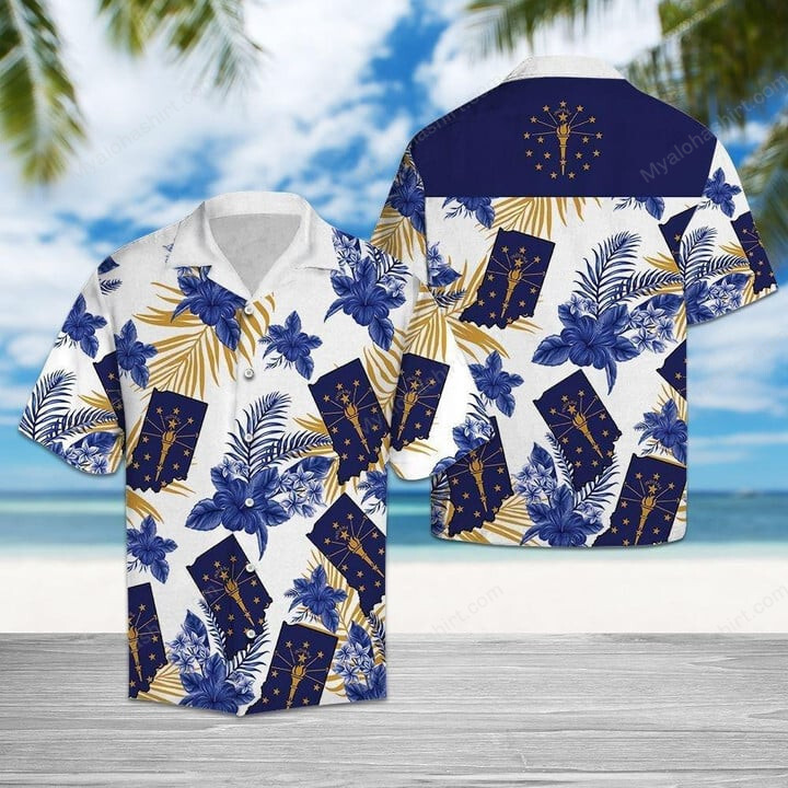 Indiana Tropical Hawaiian Shirt