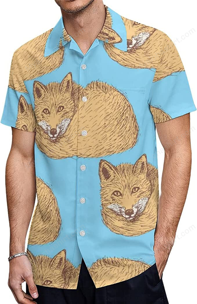 Wild Fox Hawaiian Shirt
