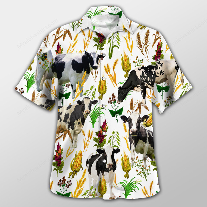 Holstein Farm Hawaiian Shirt