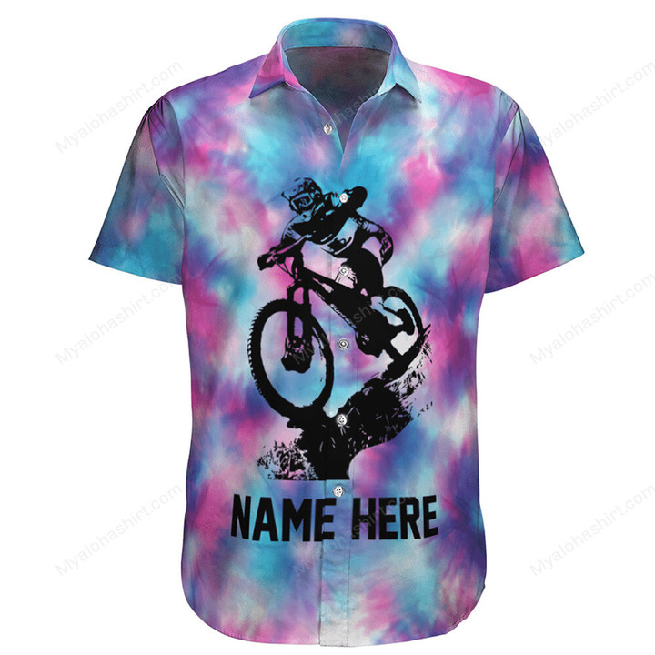 Personalized Mountain Bike Dye Pattern Apparel