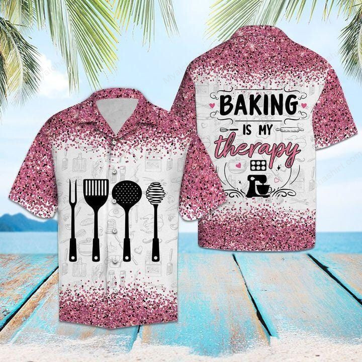 Baking Is My Therapy Apparel
