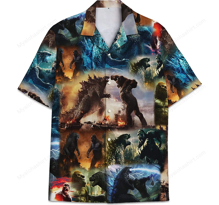 Godzilla Vs Kong Hawaiian Shirt