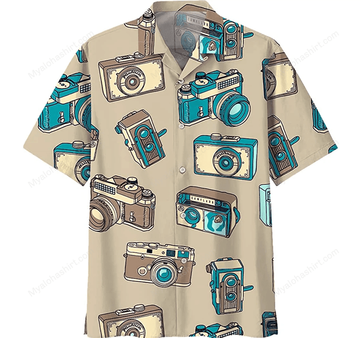 Camera Hawaiian Shirt Gift Ideas