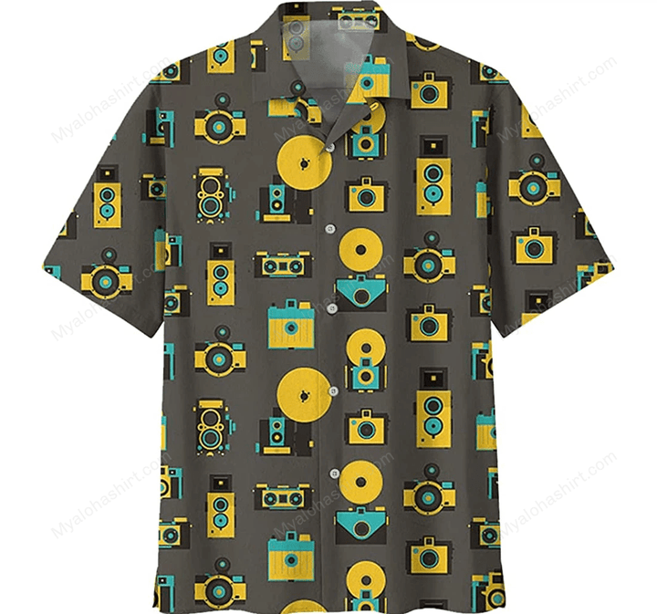 Camera Hawaiian Shirt Gift Ideas