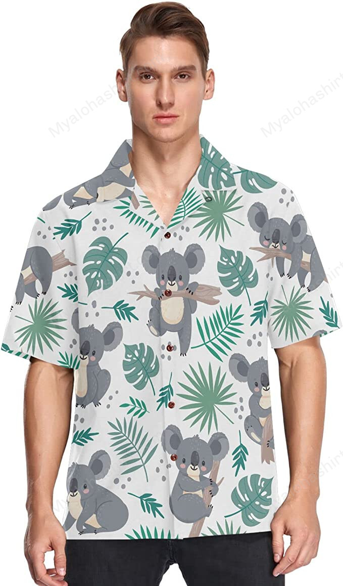 Cute Koala Hawaiian Shirt