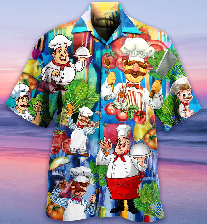 Chef Camera Hawaiian Shirt