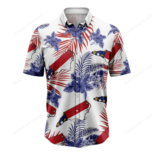 North Carolina Hawaiian Shirt
