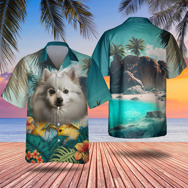 American Eskimo Hawaiian Shirt Gift Ideas