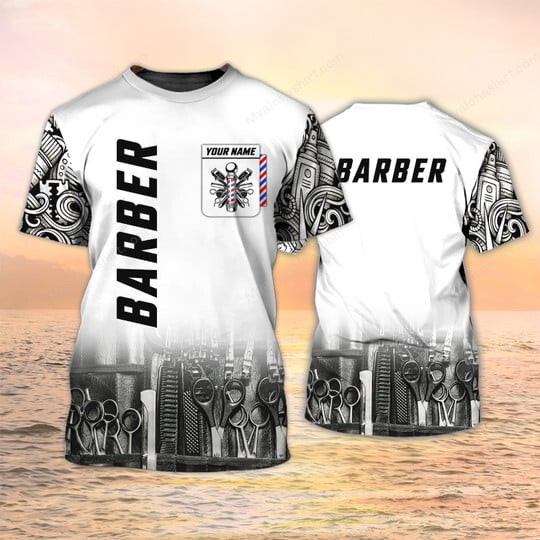 Personalized Barber Apparel Gift Ideas