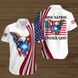 Eagle One Nation Under God Hawaiian Shirt