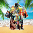 Colorful Jesus Paint Jesus Hawaiian Shirt