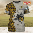 Personalized Bee T-Shirt Apparel Gift Ideas