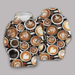 Coffee Capuchino Seamless Hooide For Coffee Lovers