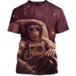 Monkey Astronaut Gifts Apparel Gift Idea