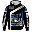 Police Back The Blue For My Son Gift