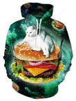 Cat Hamburger Space Apparel