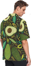 Fruit Avocado Leaf Hawaiian Shirt