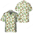 Avocado Leaf Pattern Hawaiian Shirt