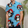 Penguin Pirate with A Parrot Apparel
