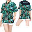 Personalized Darts Tropical Leaves Pattern Apparel