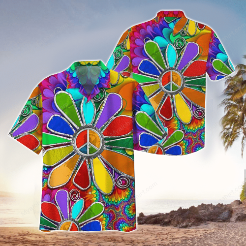 Hippie Beach Hawaiian Shirt