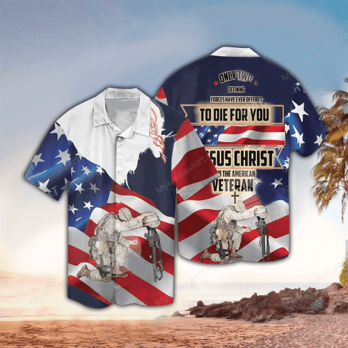 America Veteran 3D Full Print Hawaiian Shirt