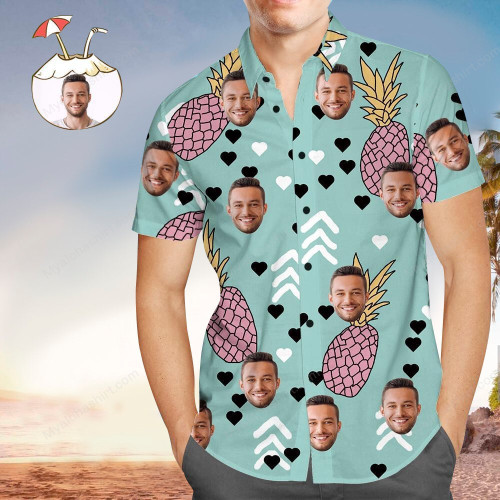 Custom Face Aloha Shirt, Hawaiian Shirt For Custom Face Lovers