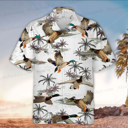 Duck Hawaiian Shirt, Duck Lover Gifts