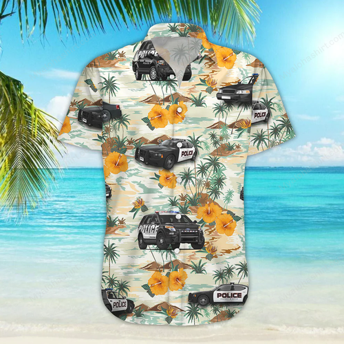 Police Hawaiian Shirt