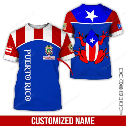 Personalized Name Puerto Rico T Shirts, Puerto Rico T Shirts, Puerto Rico Hoodie