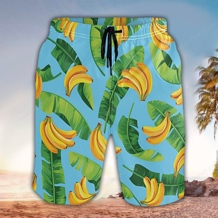 Banana Beach Short, Banana Beach Short For Summer Vacation
