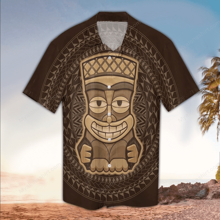 Tiki Hawaiian Shirt, Perfect Tiki Clothing