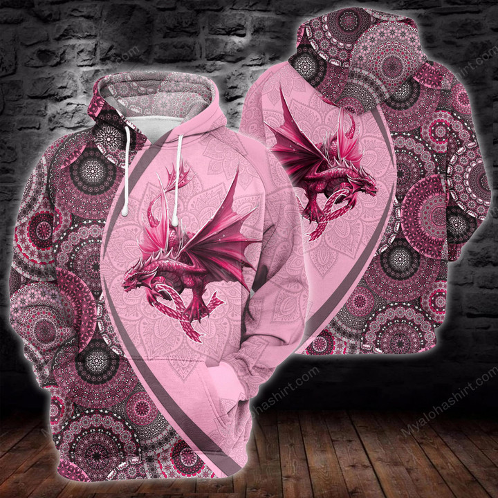 Breast Cancer Dragon Gifts, Breast Cancer Apparel Gift Idea