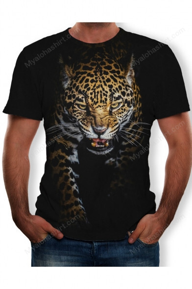 Leopard T-Shirt, Leopard Apparel Gift Ideas