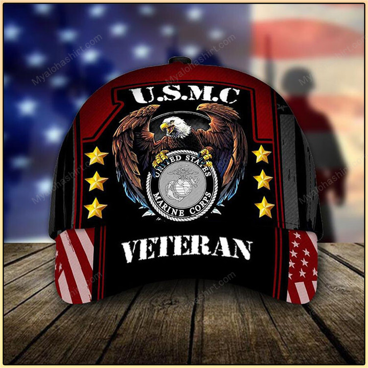 United States Veteran All Over Print Classic Cap